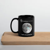 CS "I am a Lunarian" Black Glossy Mug