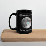 CS "I am a Lunarian" Black Glossy Mug