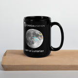 CS "I am a Lunarian" Black Glossy Mug